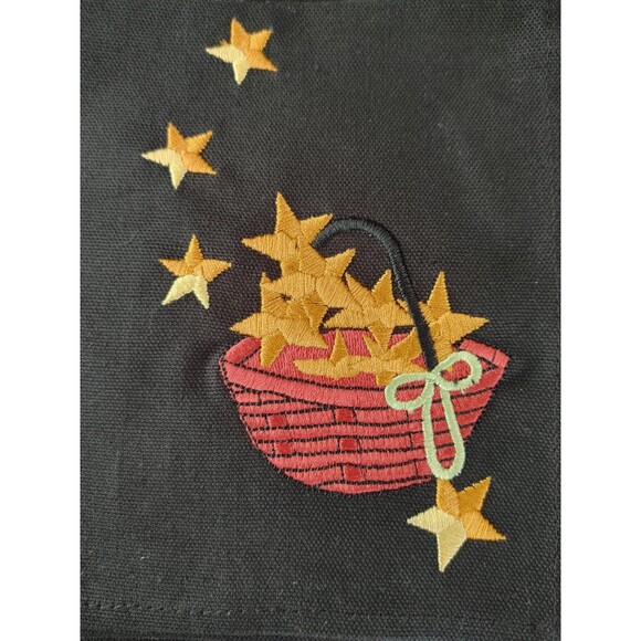 HALLOWEEN 2ea. LONGABERGER  Black Halloween FABRIC Placemats & Napkins NWOT - Picture 6 of 16